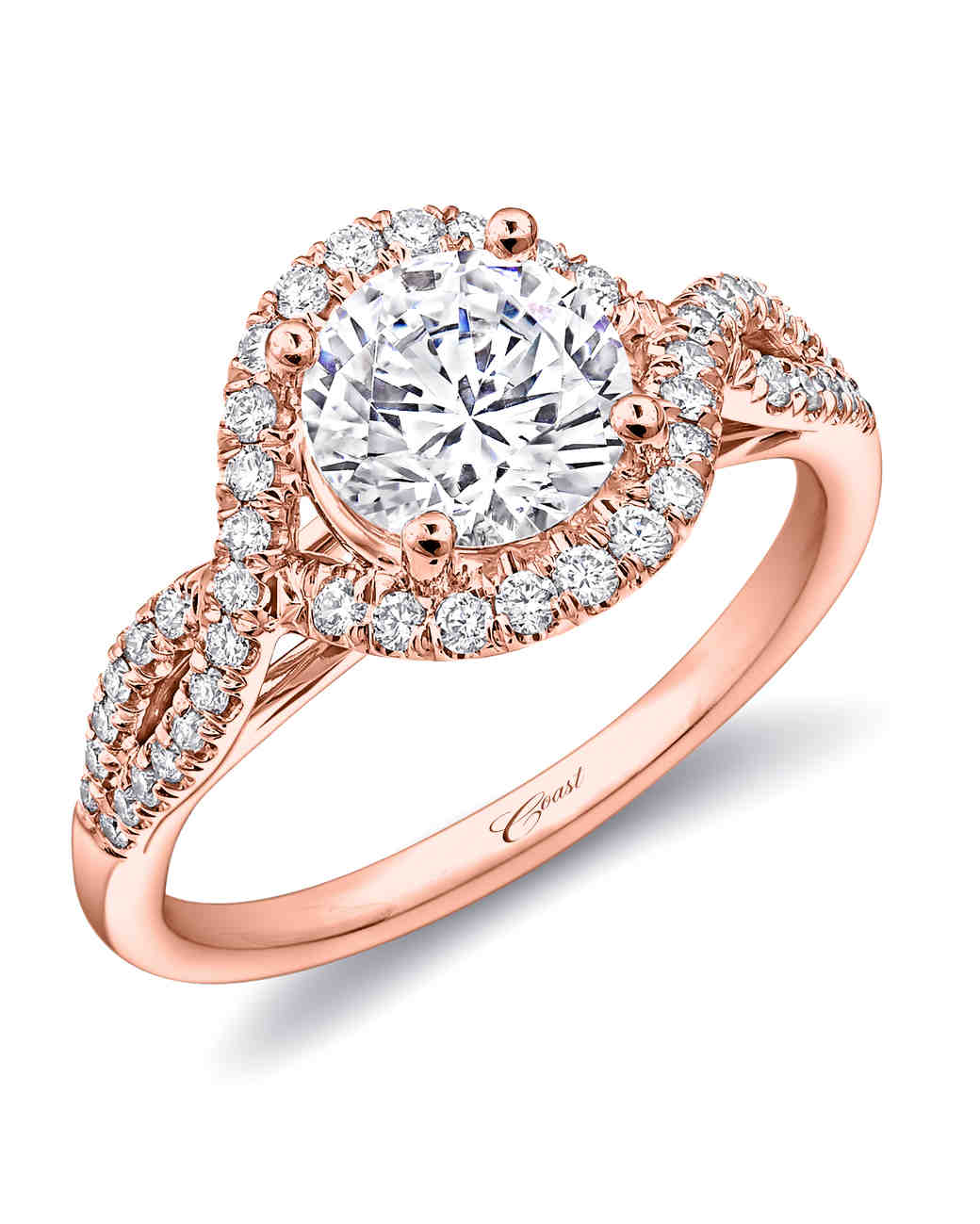 coast diamond rose gold lc5449 halo fishtail setting engagement ring 0816_vert