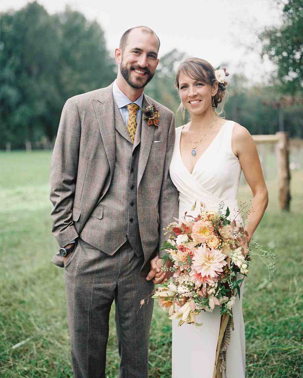 An Elegant Meets Rustic Farm Wedding In North Carolina Martha Stephanie And Mike