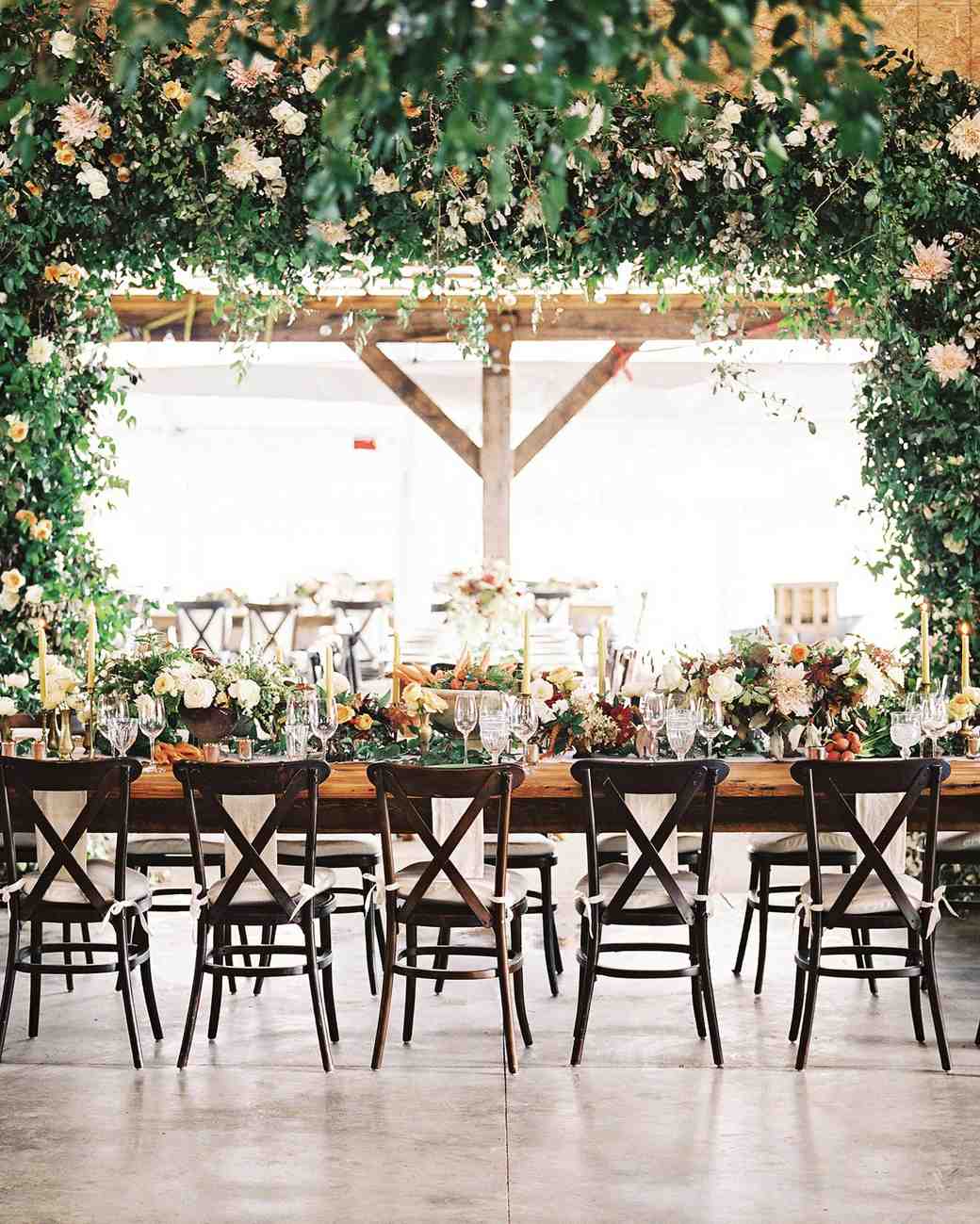 28 Ideas For Sitting Pretty At Your Head Table Martha Stewart Weddings