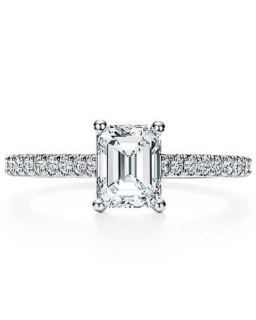 34 Elegant Emerald-Cut Engagement Rings | Martha Stewart Weddings