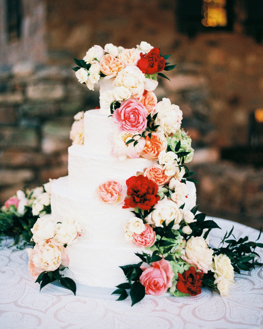 44 Wedding Cakes With Fresh Flowers Martha Stewart Weddings