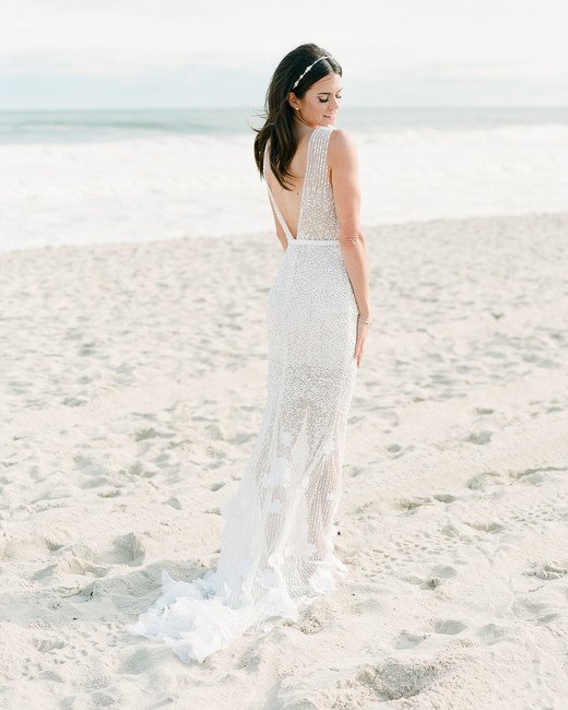 27 Stunning Beach Wedding Dresses Martha Stewart Weddings