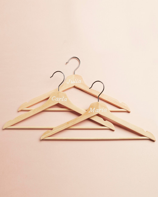 Martha Stewart Cricut Personalized Bridesmaid Dress Hangers