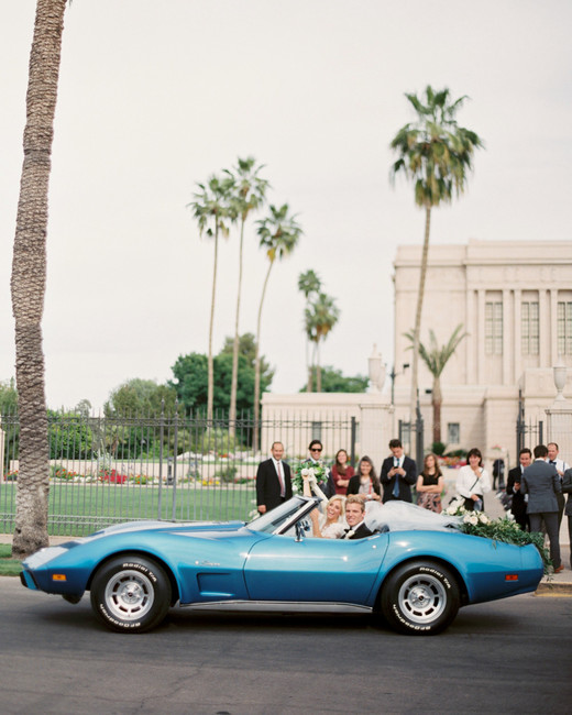 Wedding Getaway Car Ideas For Riding Away In Style Martha Blue Wedding Getaway Car