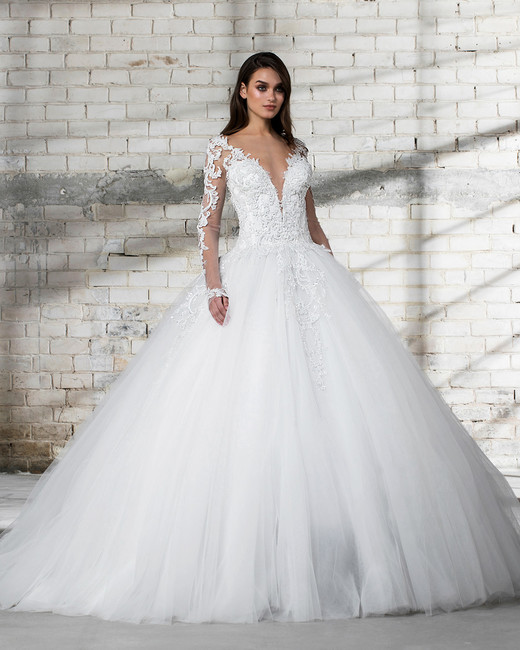  Pnina  Tornai  for Kleinfeld Spring 2019  Wedding  Dress  