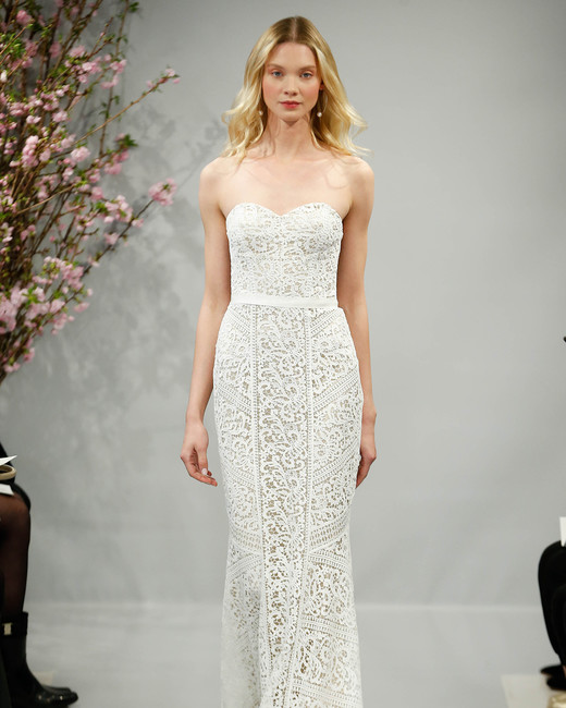Theia Spring 2018 Wedding Dress Collection Martha Weddings Theia Wedding Dress Spring 2018 Sweetheart A Line Sash