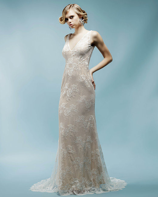 Ivy Aster Spring 2018 Wedding Dress Collection Martha Lace V Neck Ivy Aster Wedding Dress Spring2018