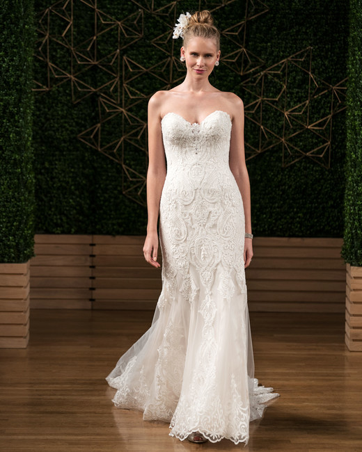 Maggie Sottero Fall 2018 Wedding Dress Collection Martha Maggie Sottero Lace A Line Wedding Dress