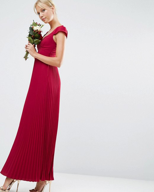 Red Bridesmaid Dresses Martha Stewart Weddings