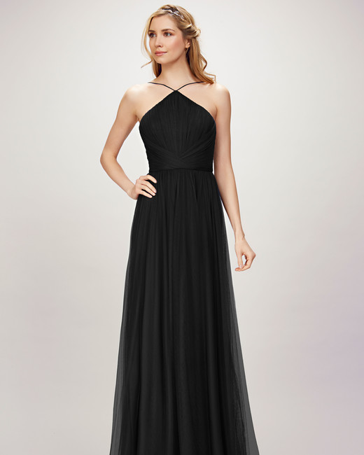 Chic Black Bridesmaid Dresses | Martha Stewart Weddings