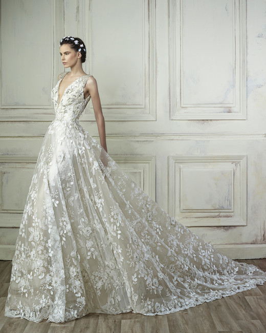 Gemy Maalouf Spring 2018 Wedding Dress Collection Martha Gemy Maalouf