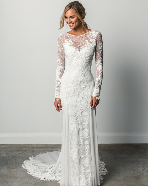 lace wedding gowns 2018