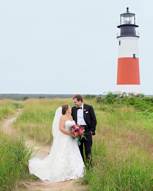 A Colorful, Flower-Filled Nantucket Wedding | Martha Stewart Weddings