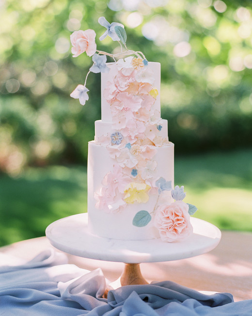 32 Pastel Wedding Cakes You Have To See Martha Stewart Weddings 5828