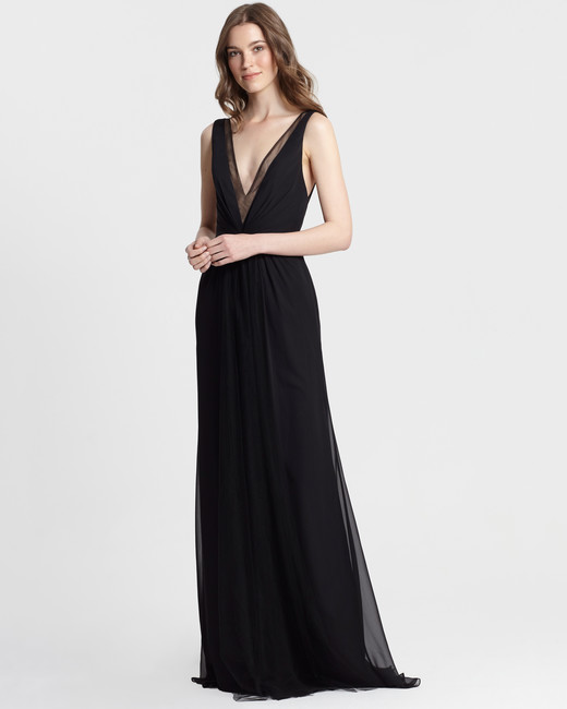 Black Bridesmaid Dresses 3