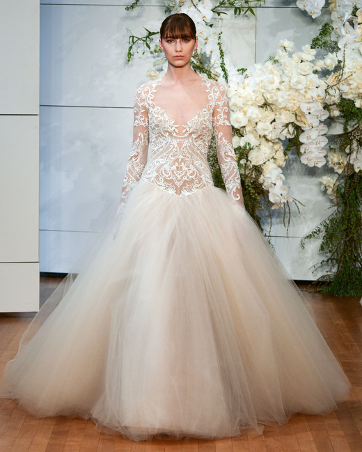 monique lhuillier bridal fall 2018