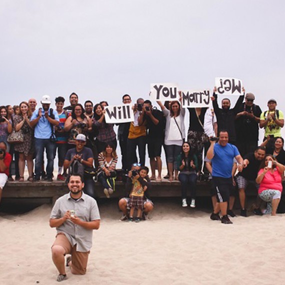 public proposal ideas martha stewart weddings