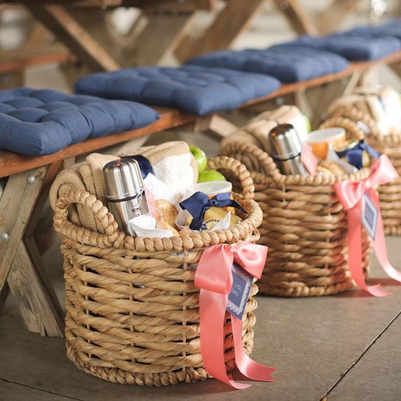 Baskets at Table