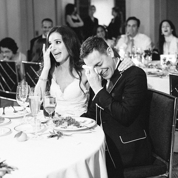 couple crying reception couple crying reception