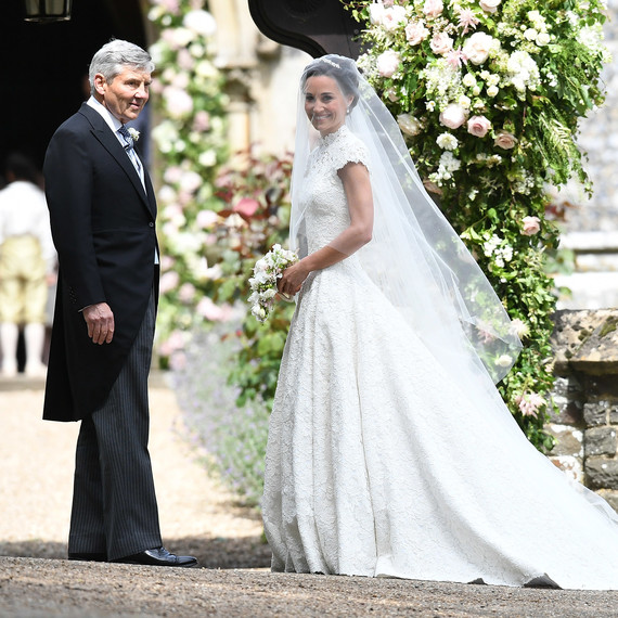 Pippa Middleton wedding dress by Giles Deacon Pippa Middleton wedding dress by Giles Deacon