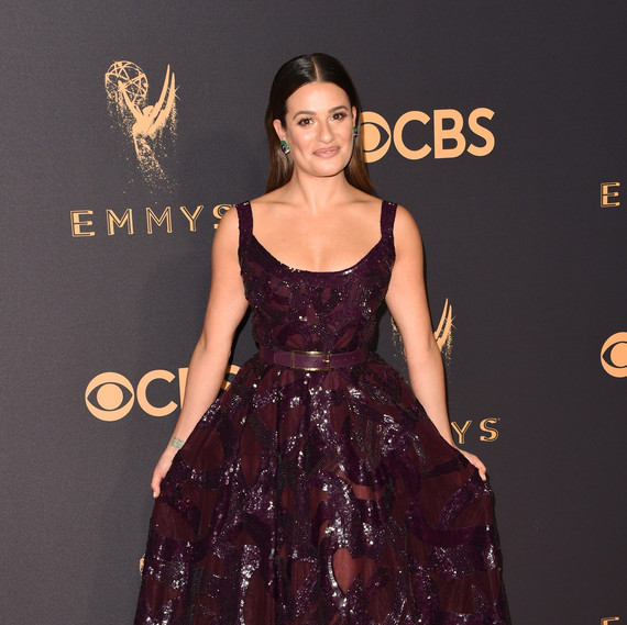 Lea Michele Emmys Red Carpet 2017 Lea Michele Emmys Red Carpet 2017