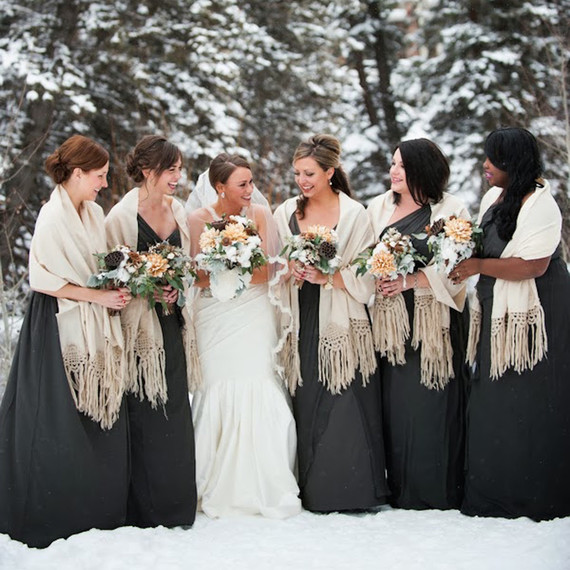 The Pros And Cons Of Planning A Winter Wedding Martha Weddings Winter Wedding Scarves 1115 Jpg