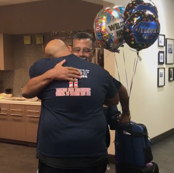 Jason Caraballo and Dad Reuniting Jason Caraballo and Dad Reuniting