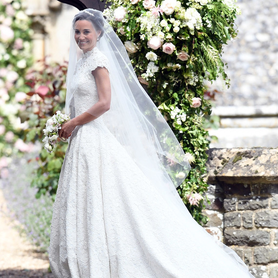 Pippa Middleton wedding dress by Giles Deacon Pippa Middleton wedding dress by Giles Deacon