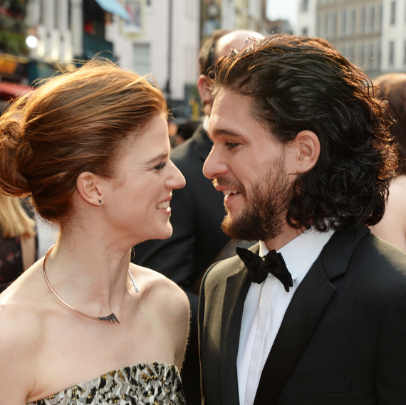 Kit Harington and Rose Leslie Kit Harington and Rose Leslie