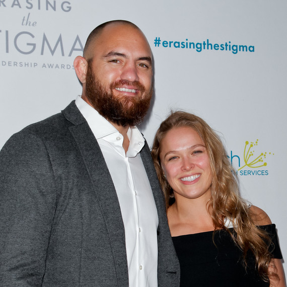 Ronda Rousey and Travis Browne Ronda Rousey and Travis Browne