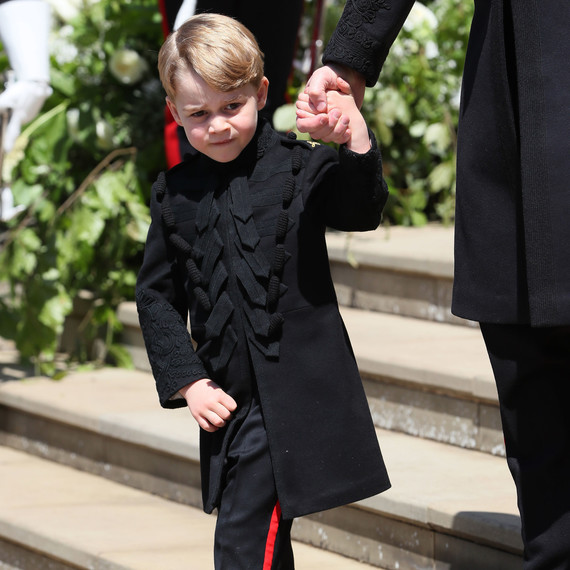 Prince George at Royal Wedding Prince George at Royal Wedding
