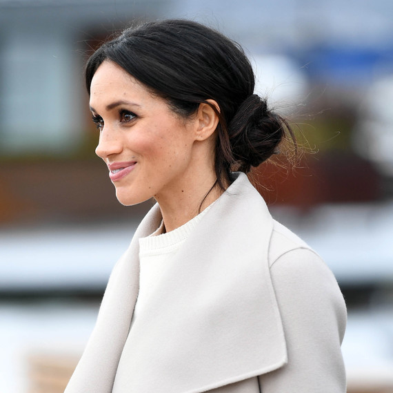 Here's How to Recreate Meghan Markle's Signature Loose Bun 