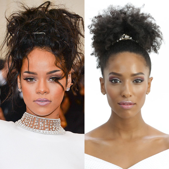 Rihanna Cool Bride Wedding Hair and Makeup Inspiration Rihanna Cool Bride Wedding Hair and Makeup Inspiration