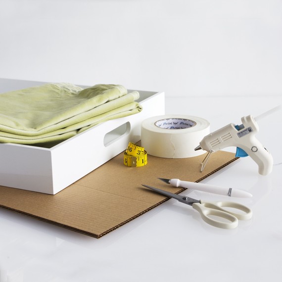 DIY Fabric Tray Liner Tools