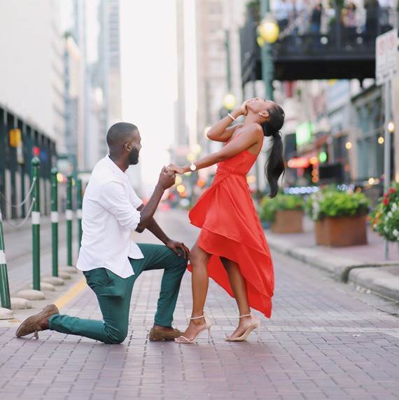 perfect proposals man proposing to girl in red dress perfect proposals man proposing to girl in red dress