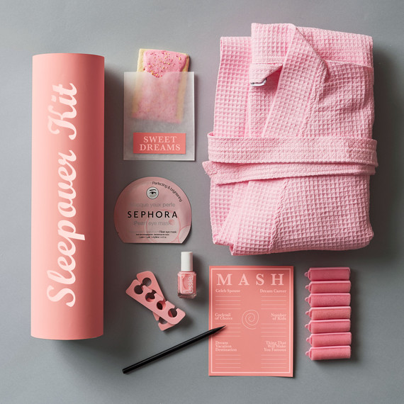 bridesmaids sleepover kit bridesmaids sleepover kit