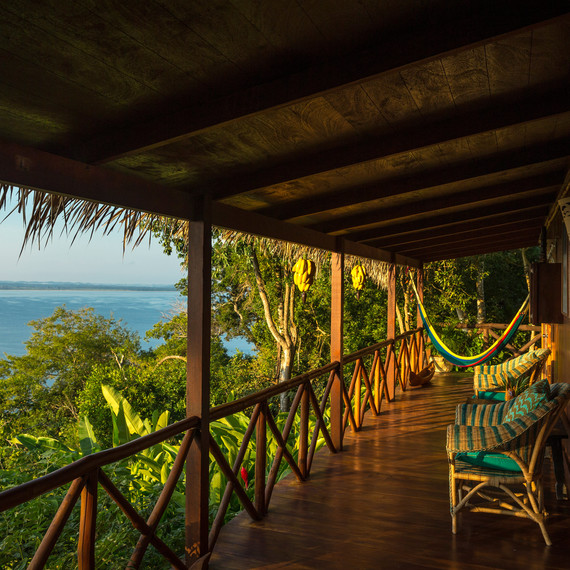 Porch View from a Coppola Resort Porch View from a Coppola Resort