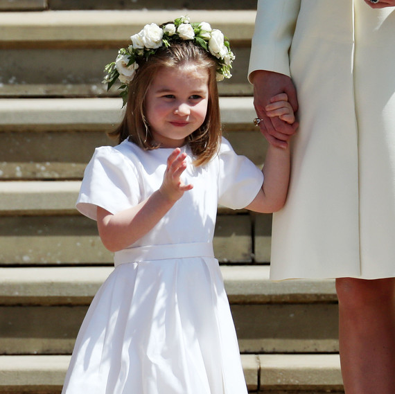 Princess Charlotte at Royal Wedding 2018 Princess Charlotte at Royal Wedding 2018
