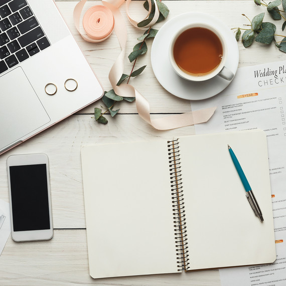 Wedding Planning Checklist and Laptop Wedding Planning Checklist and Laptop