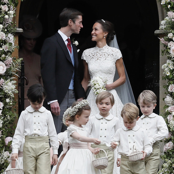 Pippa Middleton and James Matthews wedding day Pippa Middleton and James Matthews wedding day