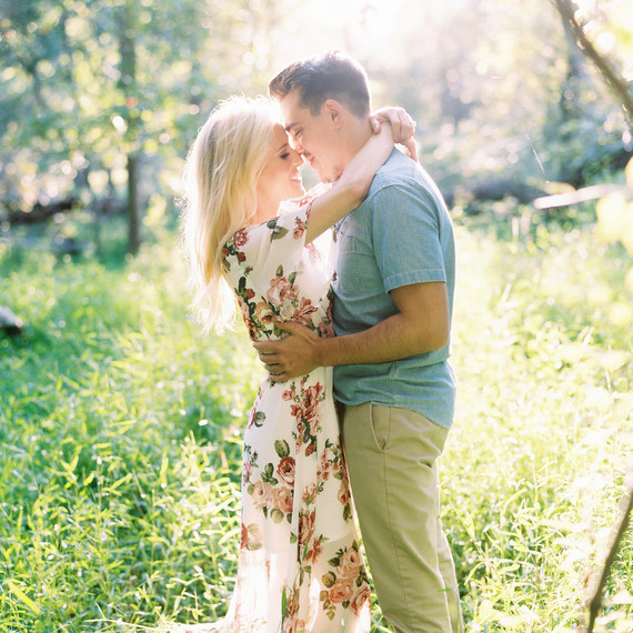 couple hugging engagement photo couple hugging engagement photo