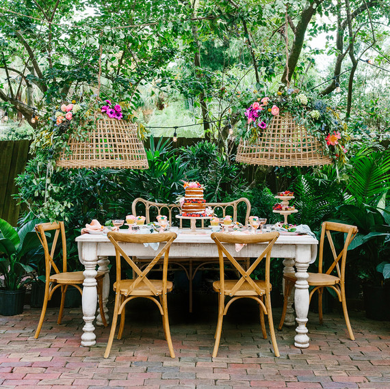 rifle paper co. floral bridal shower tablescape rifle paper co. floral bridal shower tablescape
