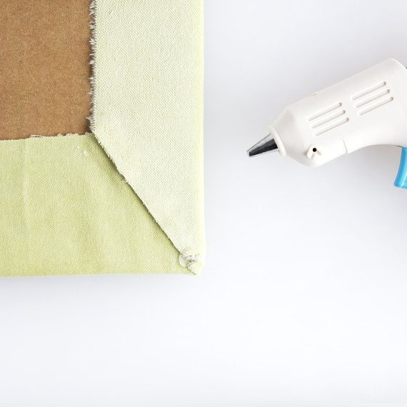 Pull fabric snug step