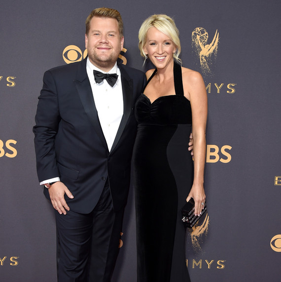 James Corden and Julia Carey Emmys 2017 James Corden and Julia Carey Emmys 2017