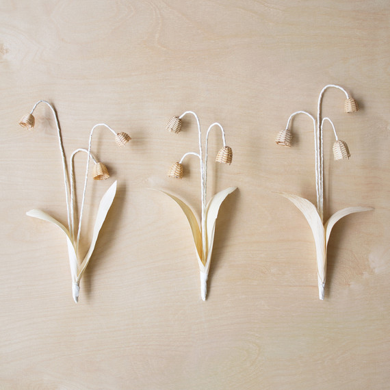 diy woven flowers lily of the valley diy woven flowers lily of the valley