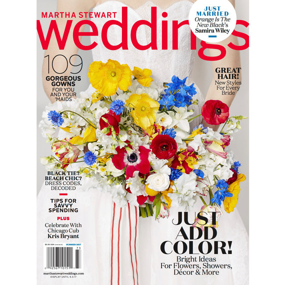 Martha Stewart Weddings Summer 2017 Cover Martha Stewart Weddings Summer 2017 Cover