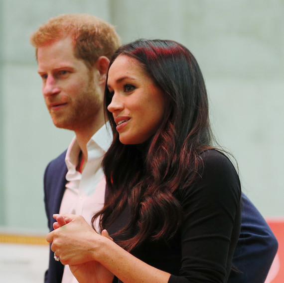 Prince Harry and Meghan Markle Public Outing Prince Harry and Meghan Markle Public Outing
