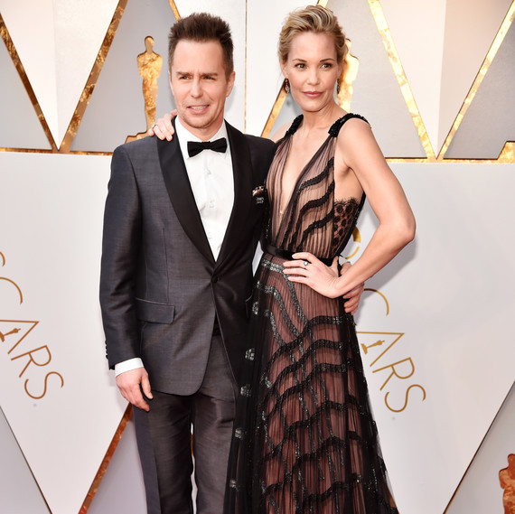 Sam Rockwell And Leslie Bibb Have A Strict Relationship Rule Martha   Sam Rockwell Leslie Bibb Oscars 2018 0318 Sq 