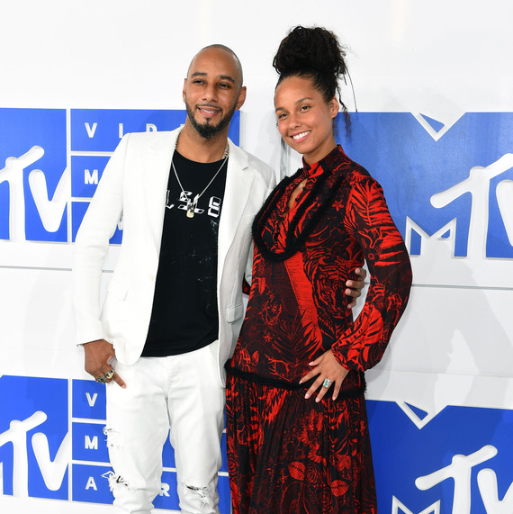 Alicia Keys Swizz Beatz VMAs 2016 Alicia Keys Swizz Beatz VMAs 2016
