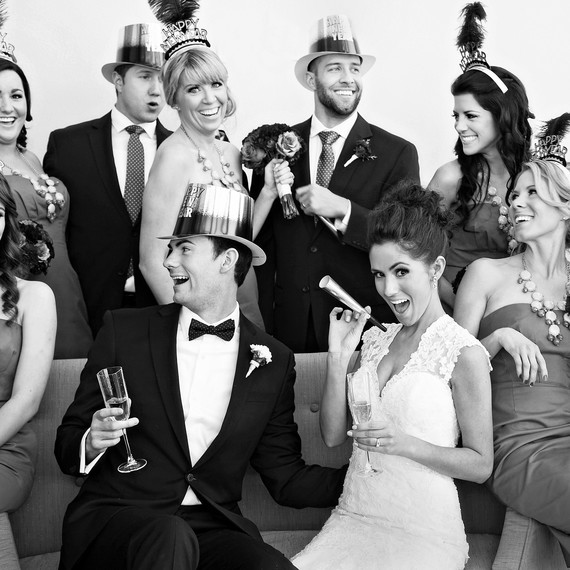 guests celebrating guests celebrating